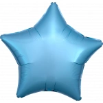 18" Pastel Blue Foil Star