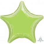 18" Lime Green Foil Star