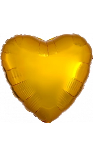 18" Metallic Gold Foil Heart