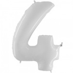 Grabo 40" White Number 4
