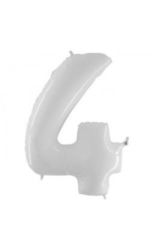 Grabo 40" White Number 4
