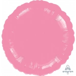 18" Metallic Pink Foil Round