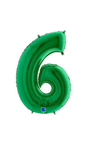 Grabo 40"  Green Number 6