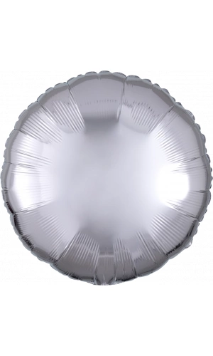 18" Silver Foil Round