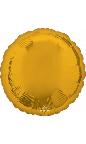 18" Gold Foil Round