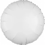 18" White Foil Round