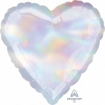 18" Iridescent Foil Heart