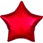 18" Red Foil Star
