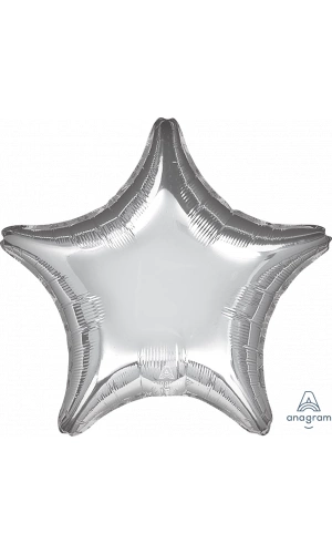 28" Silver Jumbo Star