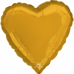 28" Gold Jumbo Heart
