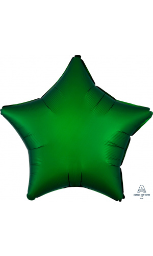18" Emerald Green Foil Star