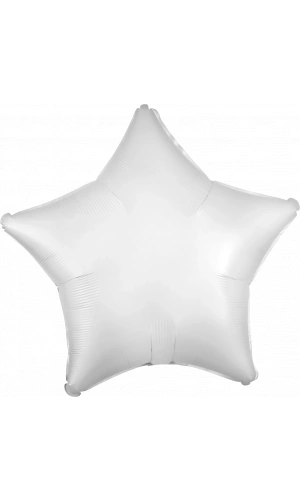 18" White Foil Star