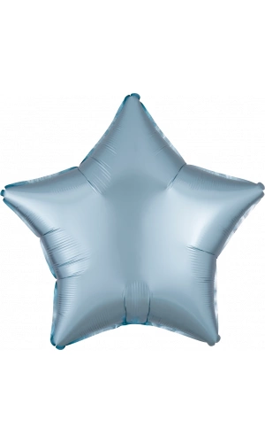 18" Pastel Blue Foil Star