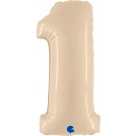 Grabo 40"  Satin Cream Number 1