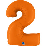 Grabo 40" Matte Orange Number 2