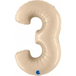 Grabo 40"  Satin Cream Number 3
