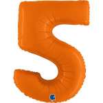 Grabo 40" Matte Orange Number 5