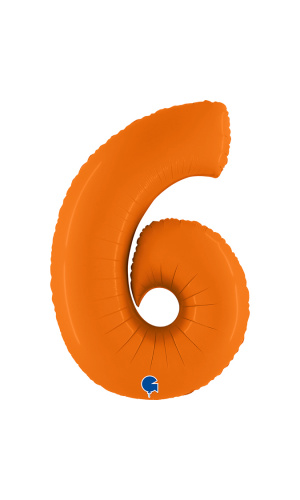 Grabo 40" Matte Orange Number 6