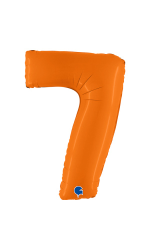 Grabo 40" Matte Orange Number 7