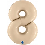 Grabo 40"  Satin Cream Number 8