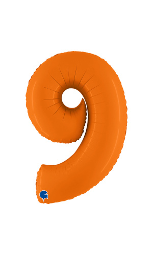 Grabo 40" Matte Orange Number 9