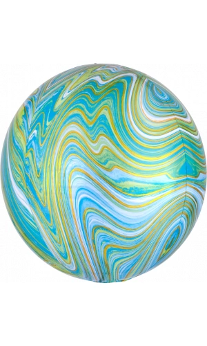 Blue Green Marblez™ Orbz