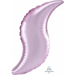28" Pastel Pink Satin Curve