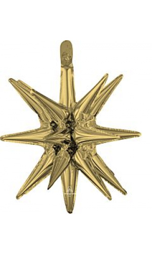 27" White Gold Large Magic Star