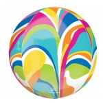 Vibrant Macro Marble Orbz