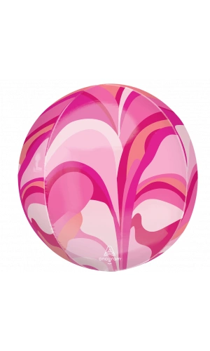 Pink Macro Marble Orbz