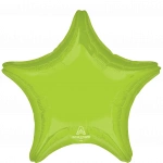 18" Vibrant Green Foil Star