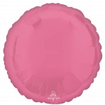 18" Vibrant Pink Foil Round
