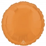 18" Orange Foil Round