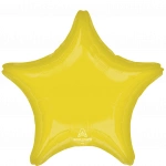 18" Vibrant Yellow Foil Star
