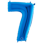 Grabo 40"  Blue Number 7