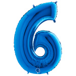Grabo 40"  Blue Number 6