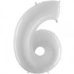Grabo 40" White Number 6