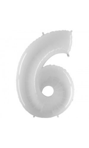 Grabo 40" White Number 6