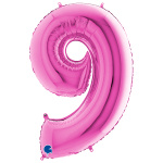 Grabo 40"  Fuchsia Number 9