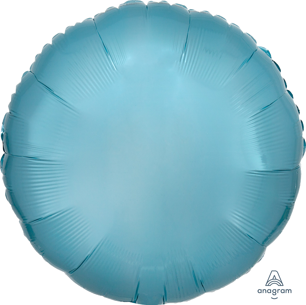 80045-Metallic-Pearl-Pastel-Blue.jpg 18" Metallic Pearl Pastel Blue Foil Round - Image 1