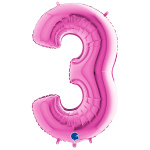 Grabo 40"  Fuchsia Number 3
