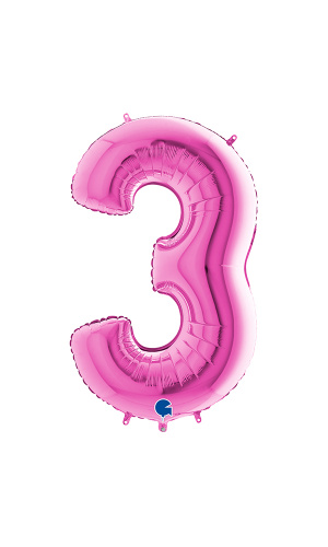 Grabo 40"  Fuchsia Number 3