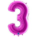 Grabo 40"  Purple Number 3