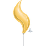 28" Gold Curve