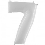 Grabo 40" White Number 7