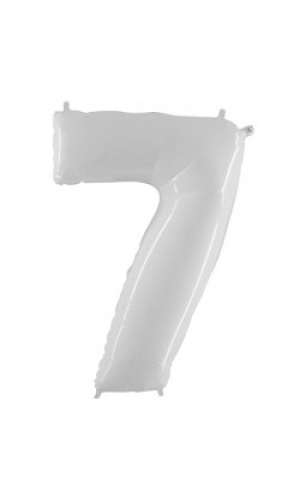 Grabo 40" White Number 7