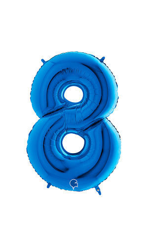 Grabo 40"  Blue Number 8