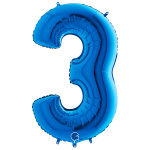 Grabo 40"  Blue Number 3