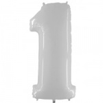 Grabo 40" White Number 1