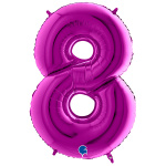 Grabo 40"  Purple Number 8